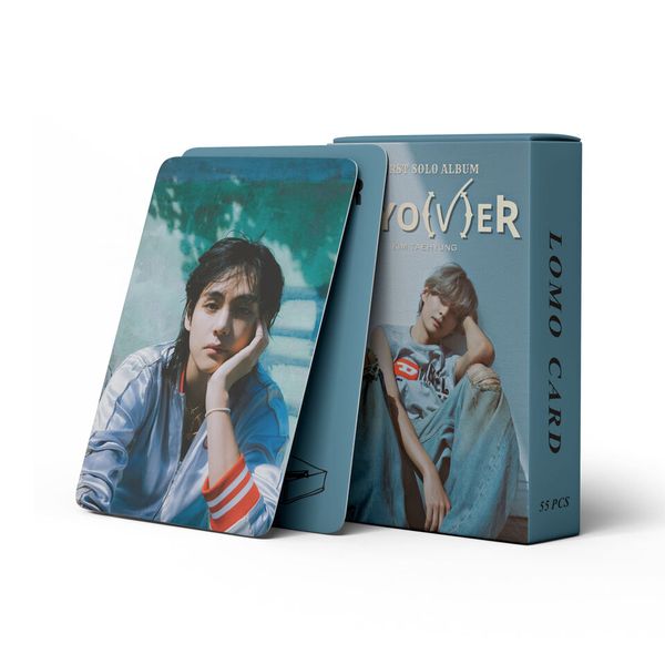 54 Pcs BTS Lomo Card V Layover