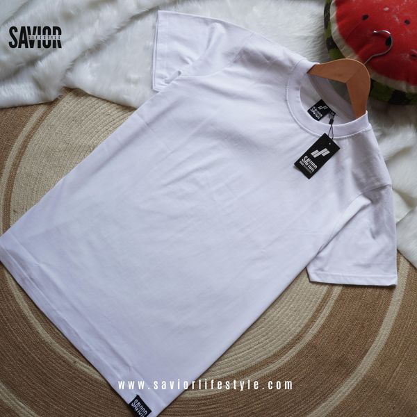 White Premium Half Sleeve T-Shirt – 180 GSM Cotton