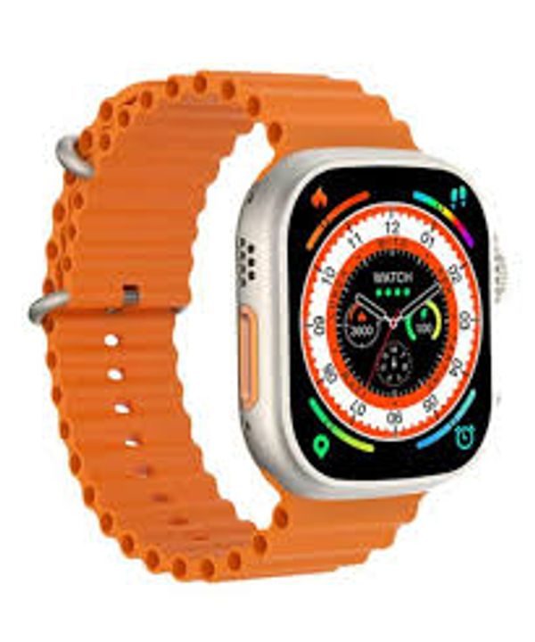 Microwear U10 Ultra Calling Smart Watch – Orange Color