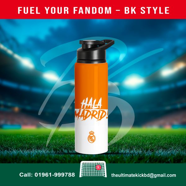 Hala Madrid 750ml Sports Water Bottle