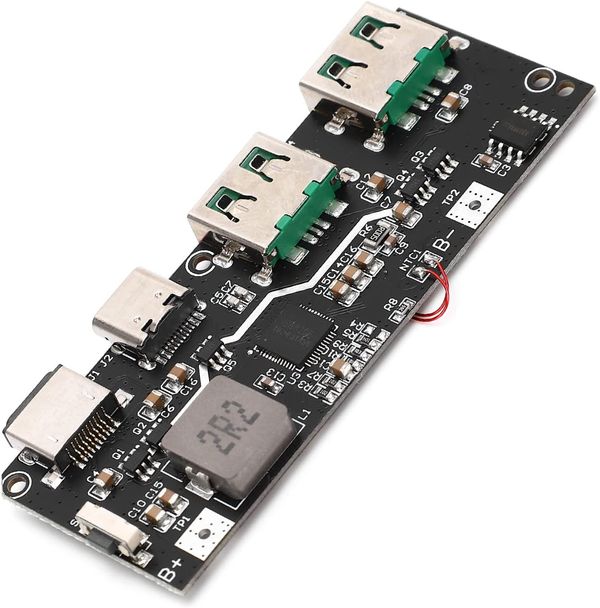 22.5W Fast Charging Power Bank Circuit 5 ports Bi-Directional QC4 PD3.0 SW6206 3.7V Input