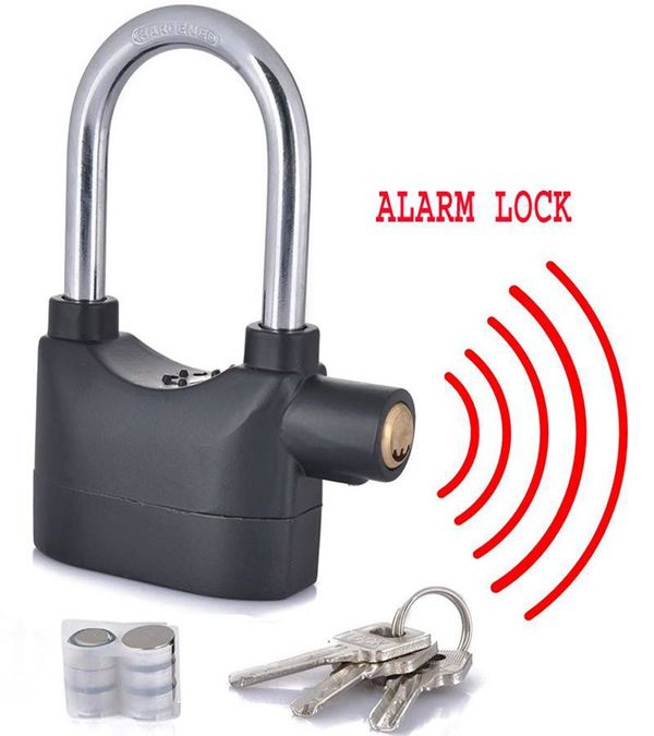 Medium Size Alarm Lock - Black