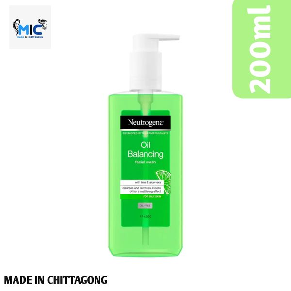 Neutrogena Oil Balancing Facial Wash(200ml)
