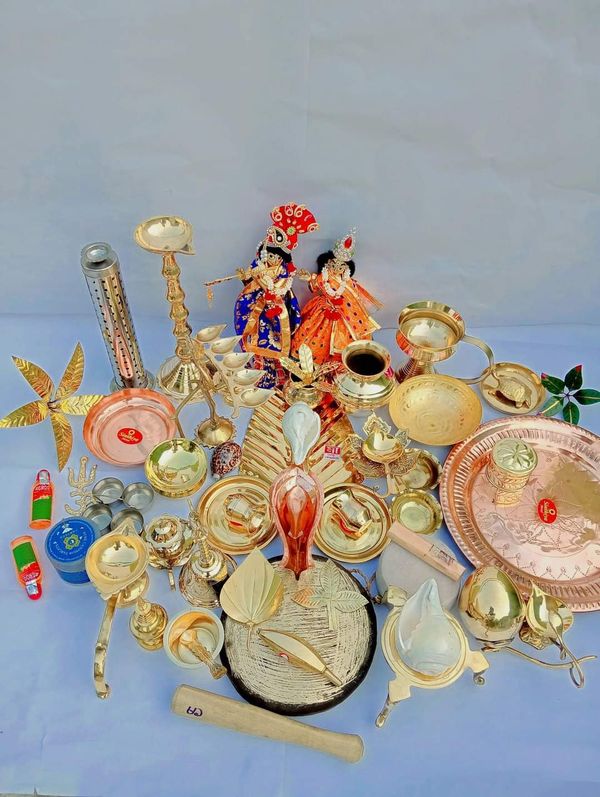 ৪০ পিস সম্পূর্ণ পূজার সেট