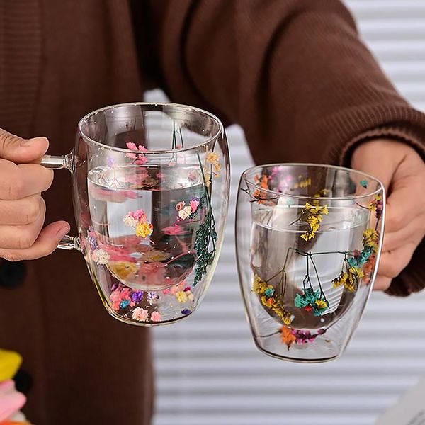 Dry flower cup