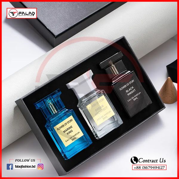 Perfume Set For Men (30ml X 3pcs)= Total 90ml 5780