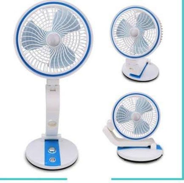 Rechargeable Folding Fan With LED Light (LR Fan)