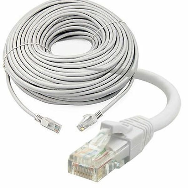 15 meter dbl Cat6 RJ45 Ethernet Network Cable LAN Internet Patch Cord 40 Feet