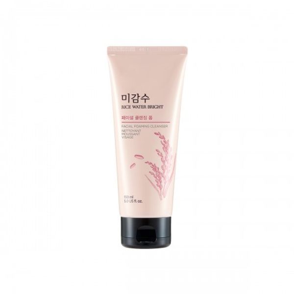 The Face Shop Rice Water Bright Foaming Cleanser – 150ml - 550997