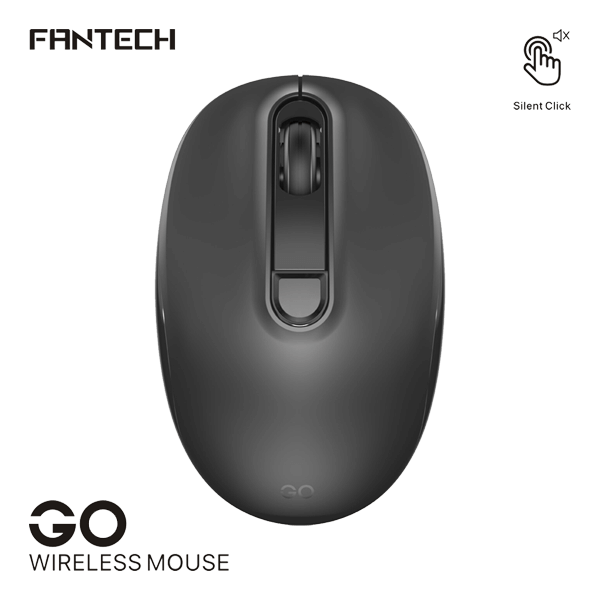Fantech Go W192 White Silent Wireless Mouse