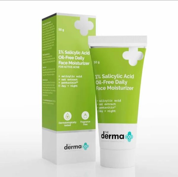 The Derma Co 1% Salicylic Acid Oil-Free Moisturizer - 50g