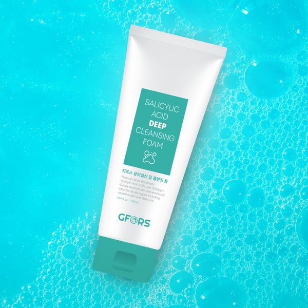GFORS Salicylic Acid Deep Cleansing Foam 150ml – Clear, Smooth & Acne-Free Skin - 712687