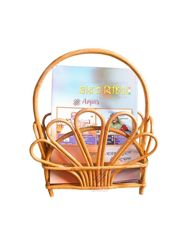 Rattan Made Mini Magazine Holder