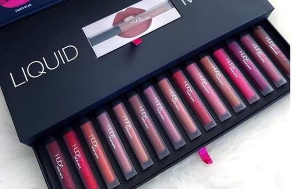 Huda beauty 16 piece lipstick set