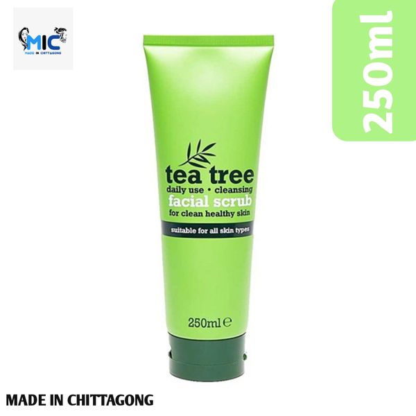 Xpel Tea Tree Facial Scrub For All Skin Types 250ml (mic)