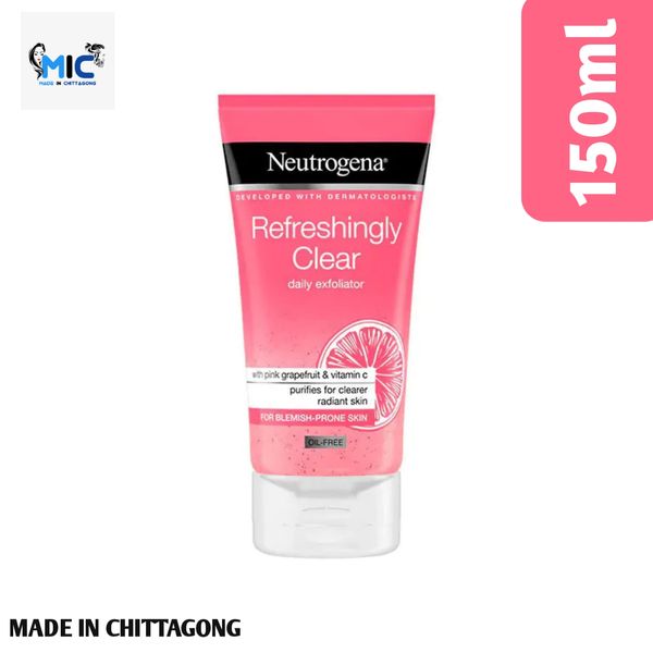 Neutrogena Refreshingly Clear Daily Exfoliator(150ml)