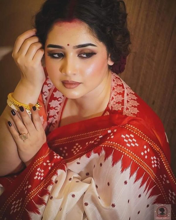 Taranga Premium Half Silk Sharee with Blouse Piece