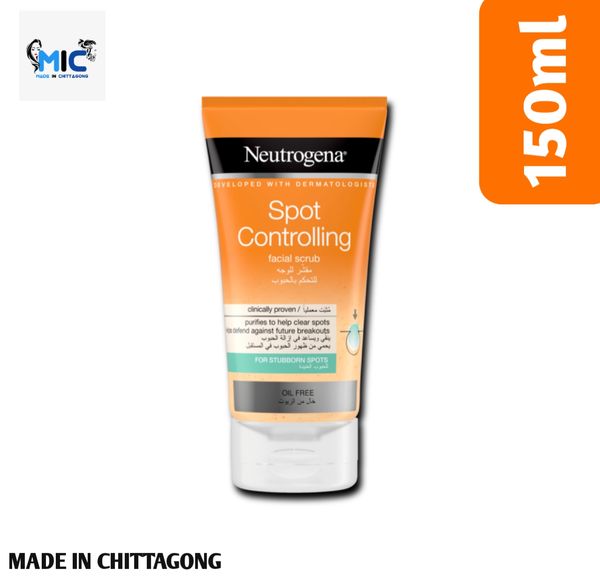 Neutrogena Spot Controlling Facial Scrub 150ml