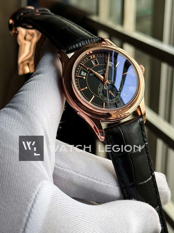 PATEK PHILIPPE COMPLICATIONS QUARTZ BLACK