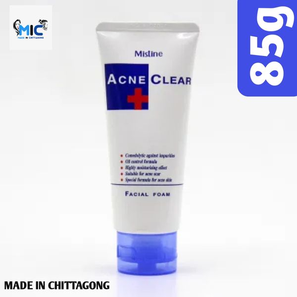 Mistine Acne Clear Facial Foam -85g (mic)
