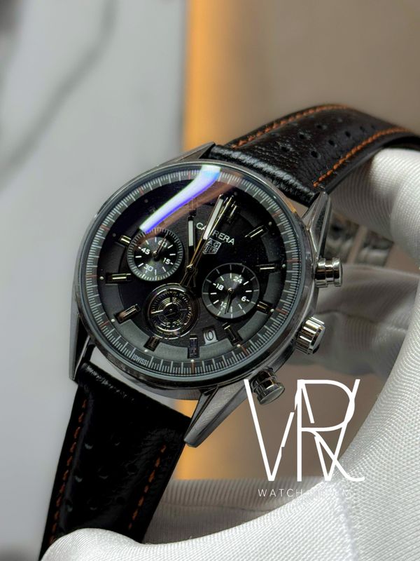 TAG HEUER CARRERA TOURBILLION BLACK DIAL