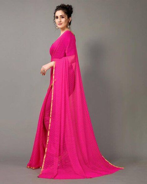 Kubari Silk Saree (With Blouse piece )