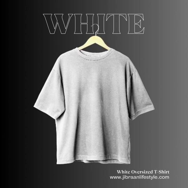 Premium Dropshoulder White