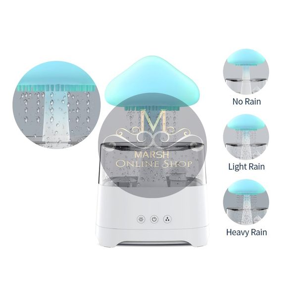 🔰👉5 IN 1 Rain Cloud Humidifier with Bluetooth Speaker - Image 3