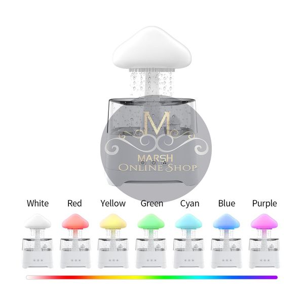 🔰👉5 IN 1 Rain Cloud Humidifier with Bluetooth Speaker - Image 4