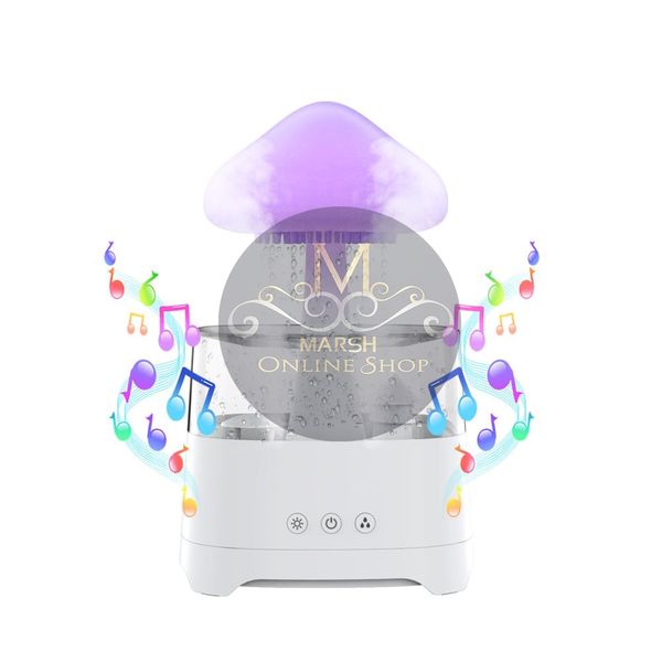 🔰👉5 IN 1 Rain Cloud Humidifier with Bluetooth Speaker - Image 8