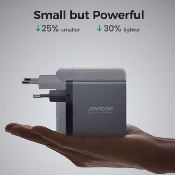 JOYROOM JR-TCG04EU 100W Fast Charger (C to C 1.2m Cable Included)