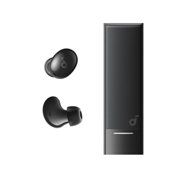 Anker Soundcore A30i Lipstick-Shaped Smart Noise Cancelling Earbuds – Black