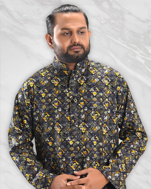 Premium Print Panjabi