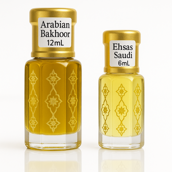 ARABIAN BAKHOOR 12mL - EHSAS SAUDI 6mL Free