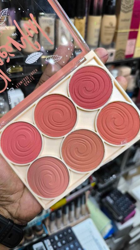 6 colour blush