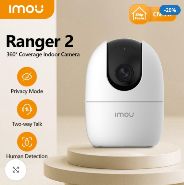 IMOU Ranger 2 – 3MP 2K indoor Smart Security Camera