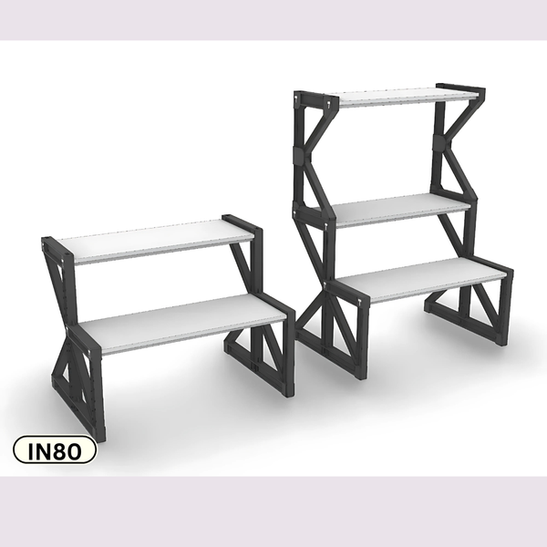 Stackable 2-Tier Display Stand-Organize Smart Living styilsh | IndecorBD