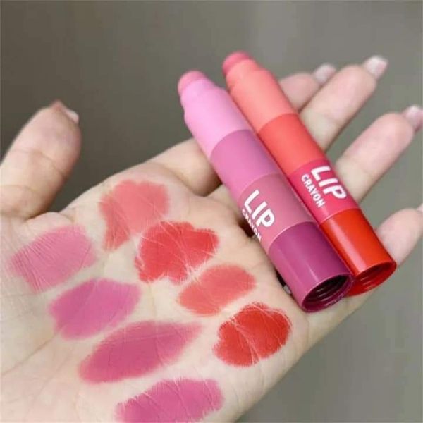 4 in 1 lip cryon ( pink )