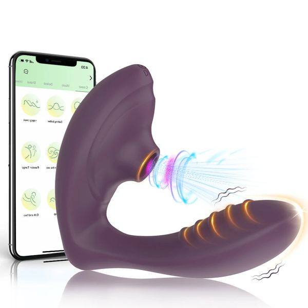20 Modes Vagina Sucking Vibrator Vibrating Sucker Oral Sex Suction Clitoris Stimulator Erotic Sex Toys for Women Sexual Wellness