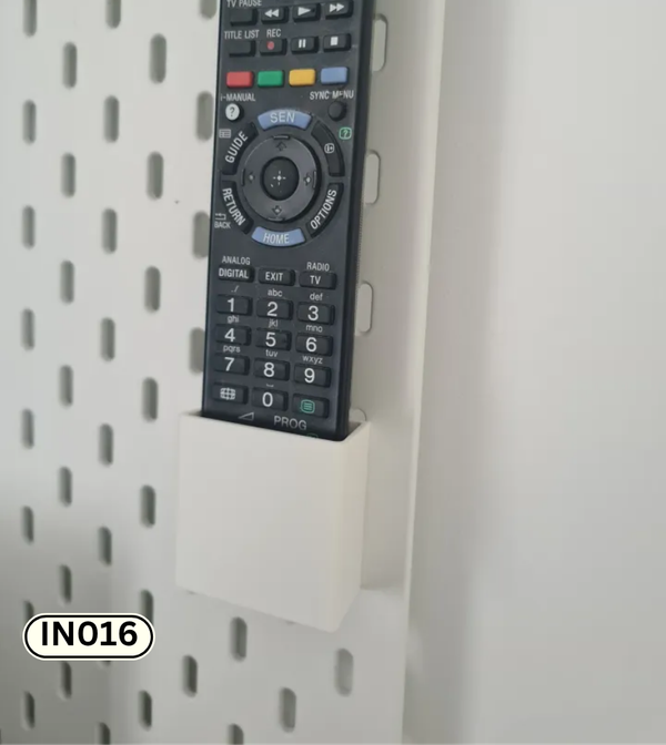 Ikea Skadis remote holder