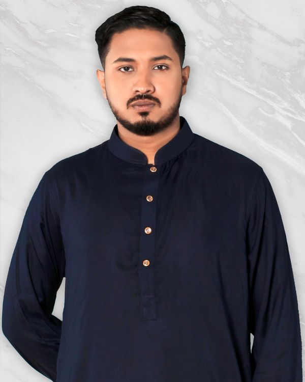 Noble Navy Classic panjabi