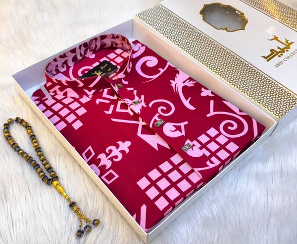 PREMIUM CHAINA DIGITAL PRINTED PANJABI || đŠĩâ¨