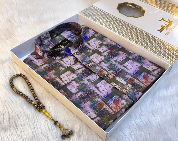 PREMIUM CHAINA DIGITAL PRINTED PANJABI || đŠĩâ¨