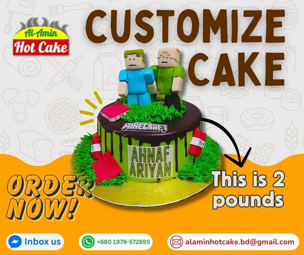Minicraft Cake