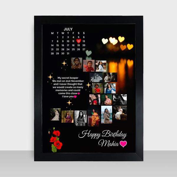 ফটো স্মরণিকা - Birthday Photo Soronika Frame - Code: PS04