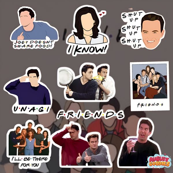 F.R.I.E.N.D.S sticker set 01