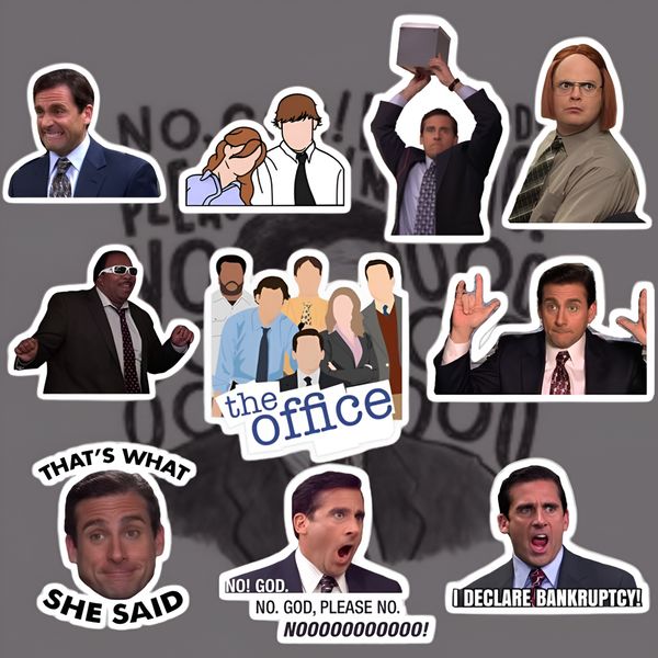 The office sticker set 01