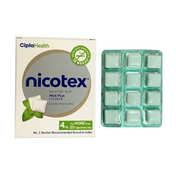 Nicotex Nicotine Gum 4mg