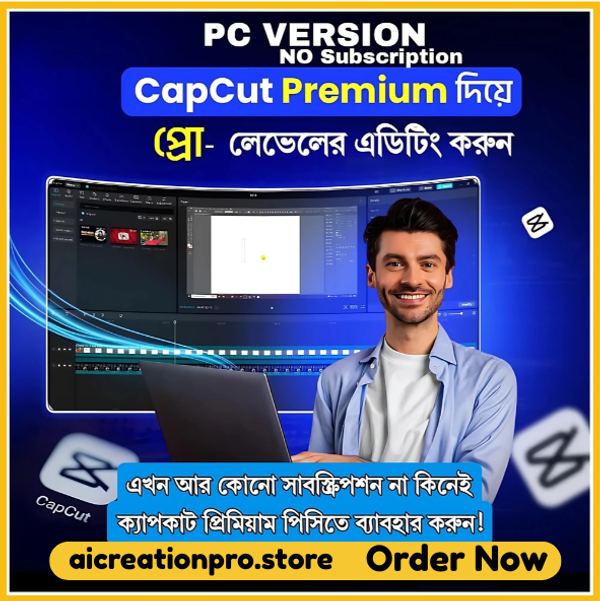 CapCut Pro PC Version – No Subscription, Full Premium Access
