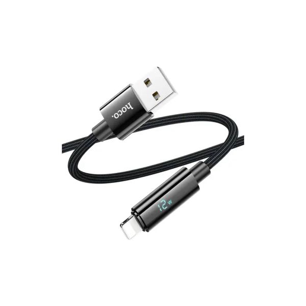 Hoco U125 12w 1.2 Meter USB-A To Lightning Cable